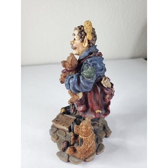 Boyds Bears & Friends Wee Folkstone collection, "Bean...The Bearmaker Elf" 1997 - Picture 2 of 9